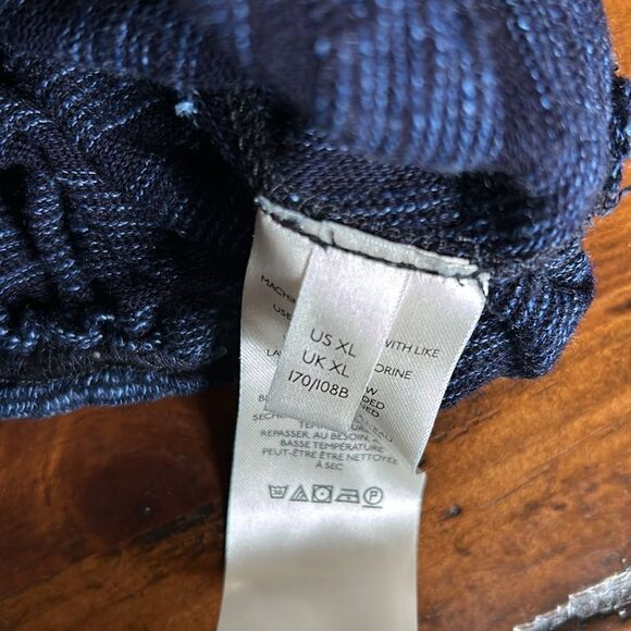 Free Peopke Sz XL navy blue open cardigan - Picture 9 of 13